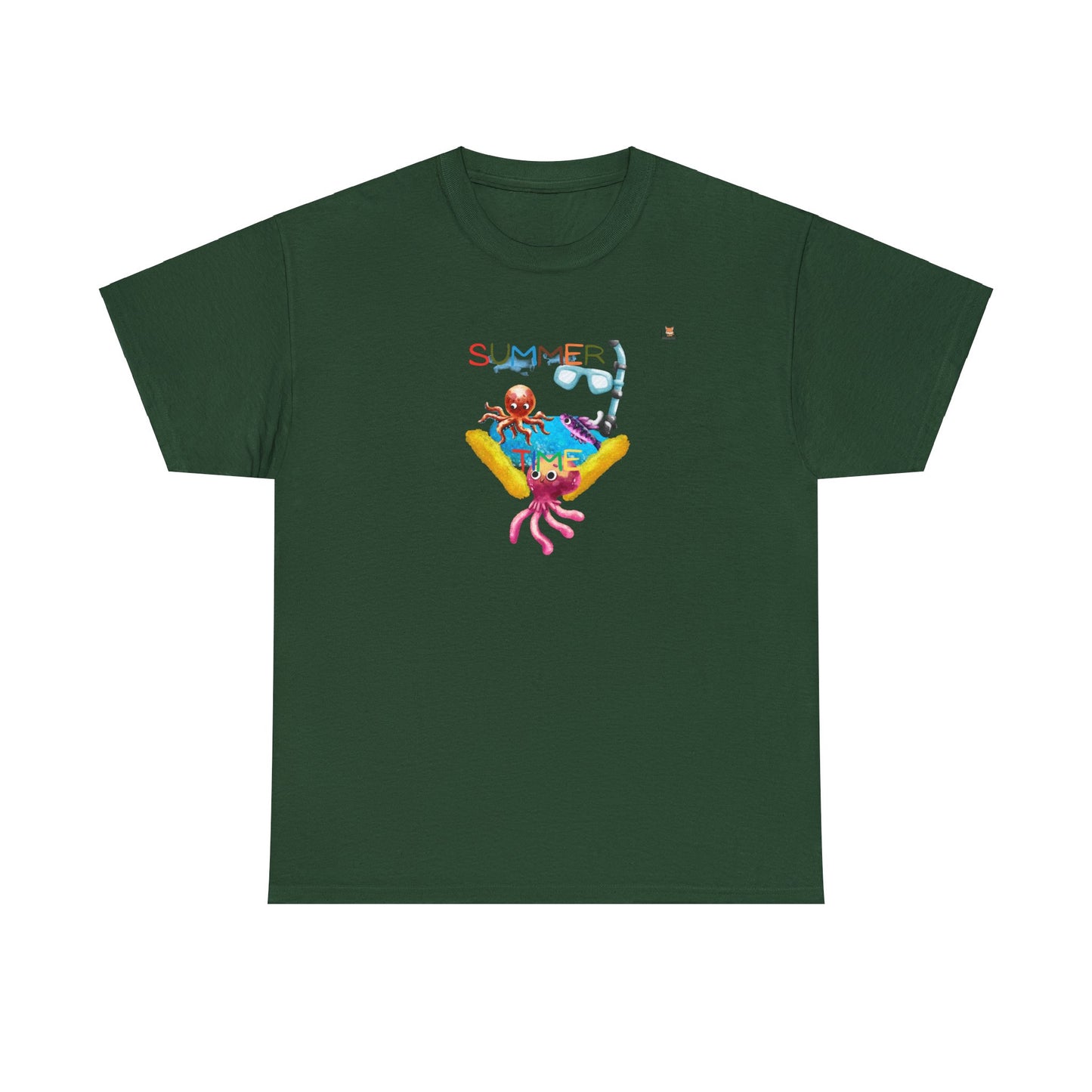 Summer and Octopus Good Time 1- T-Shirt