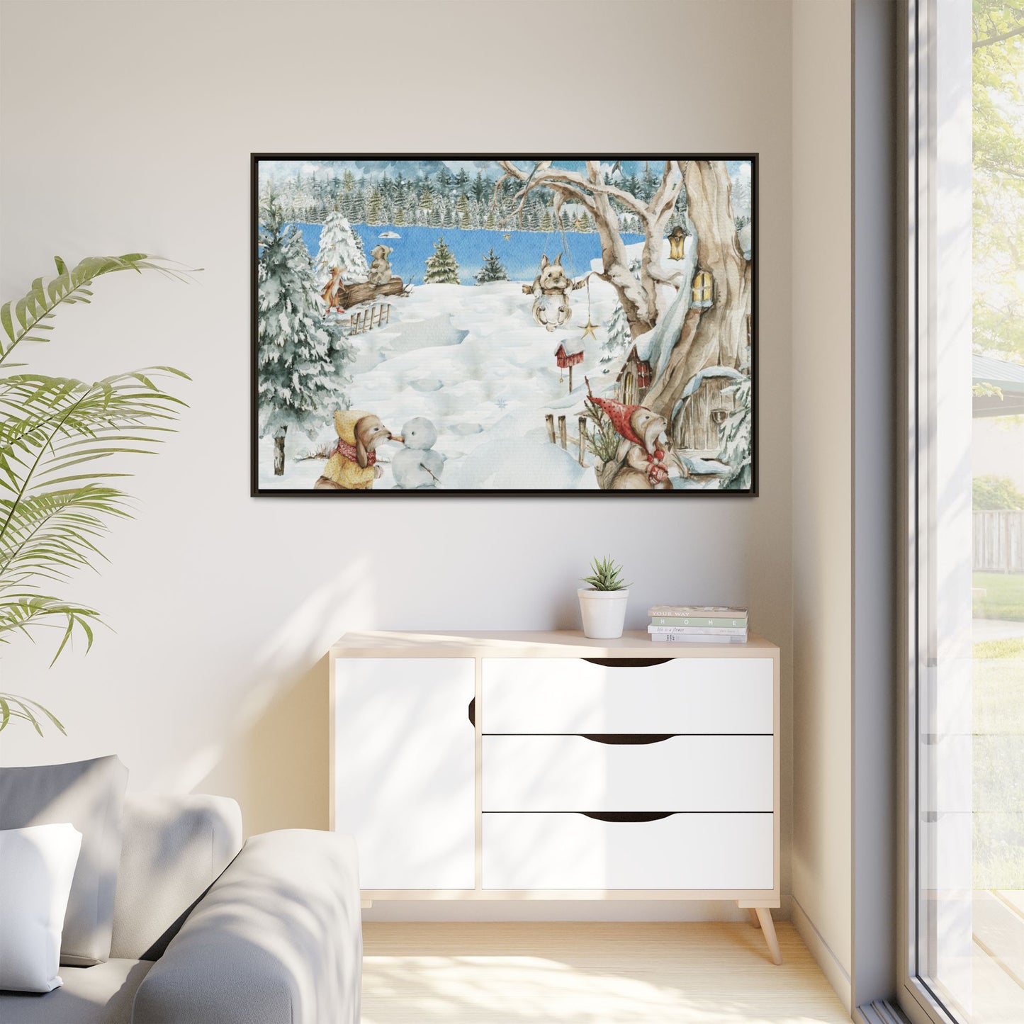 A.Snowman Winter Retreat