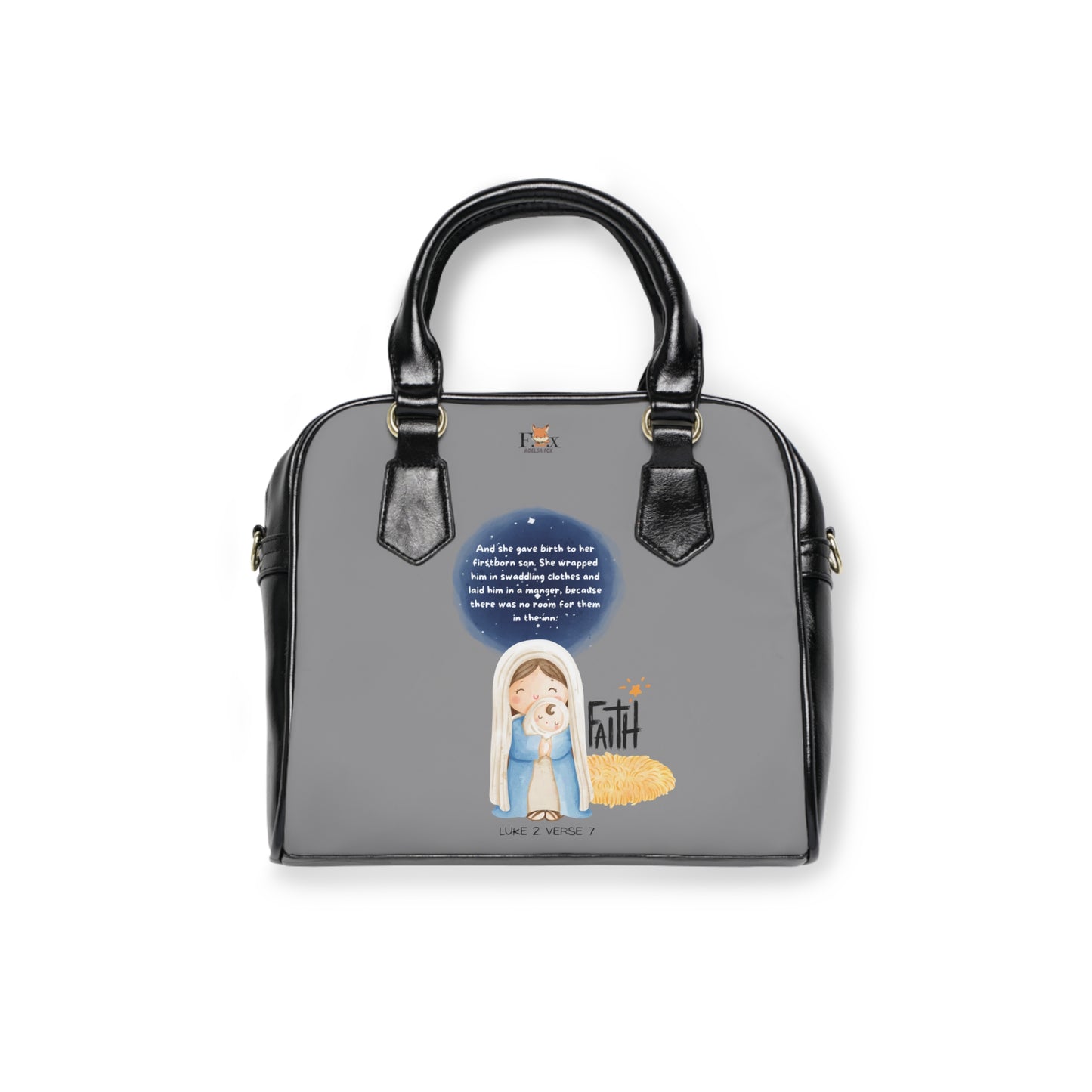 Mary and baby Jesus- 2 design- Shoulder Handbag