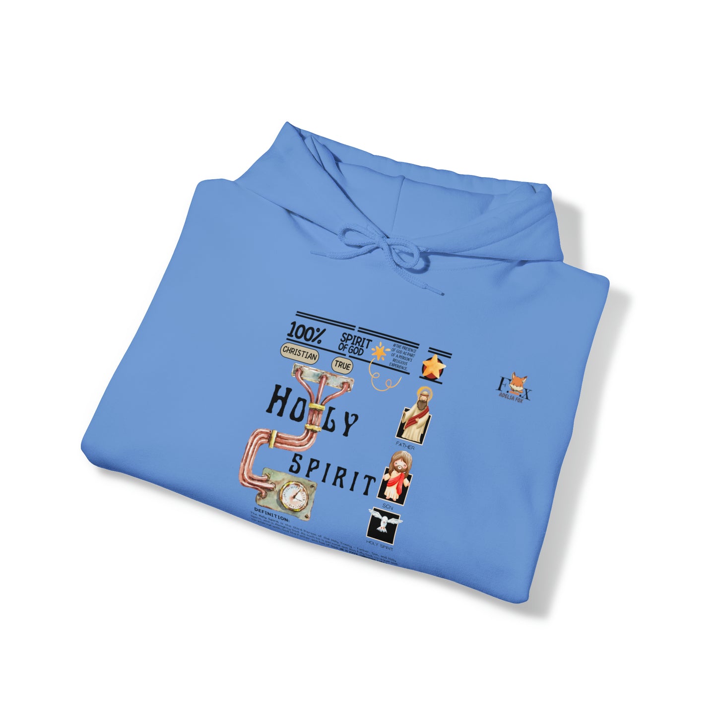 100% Holy Spirit- Unisex Hooded Sweatshirt