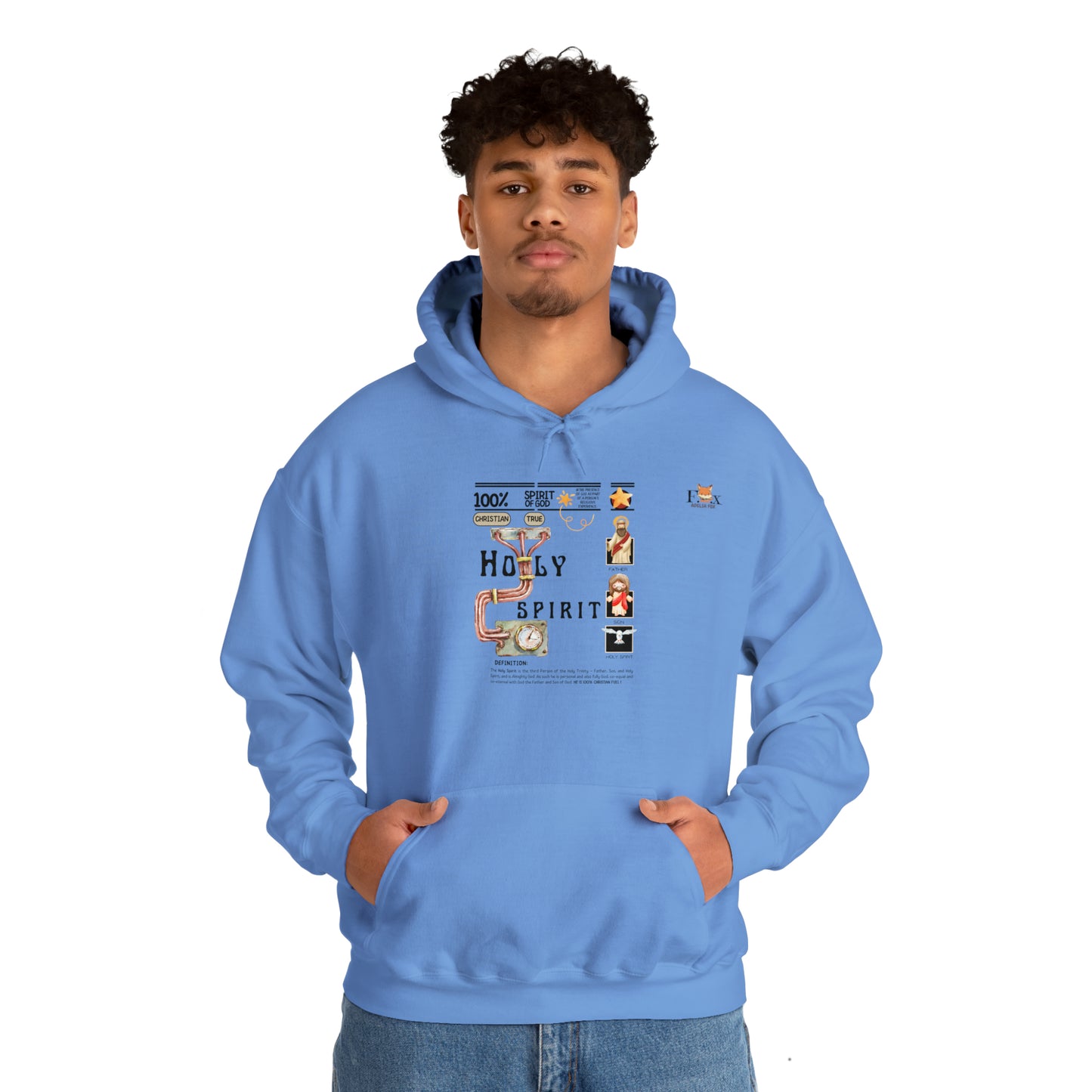 100% Holy Spirit- Unisex Hooded Sweatshirt