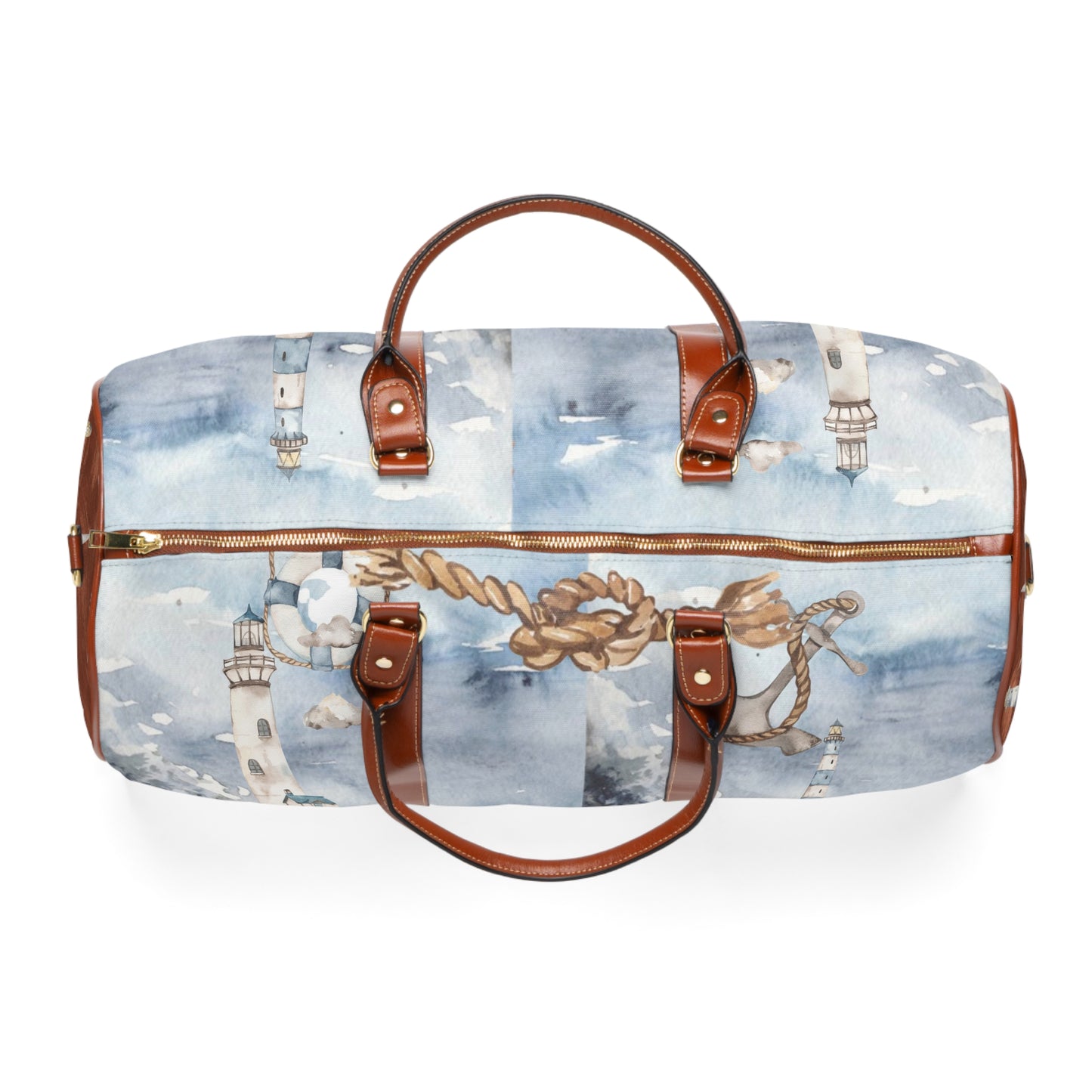 Sea & waves -Waterproof Travel Bag