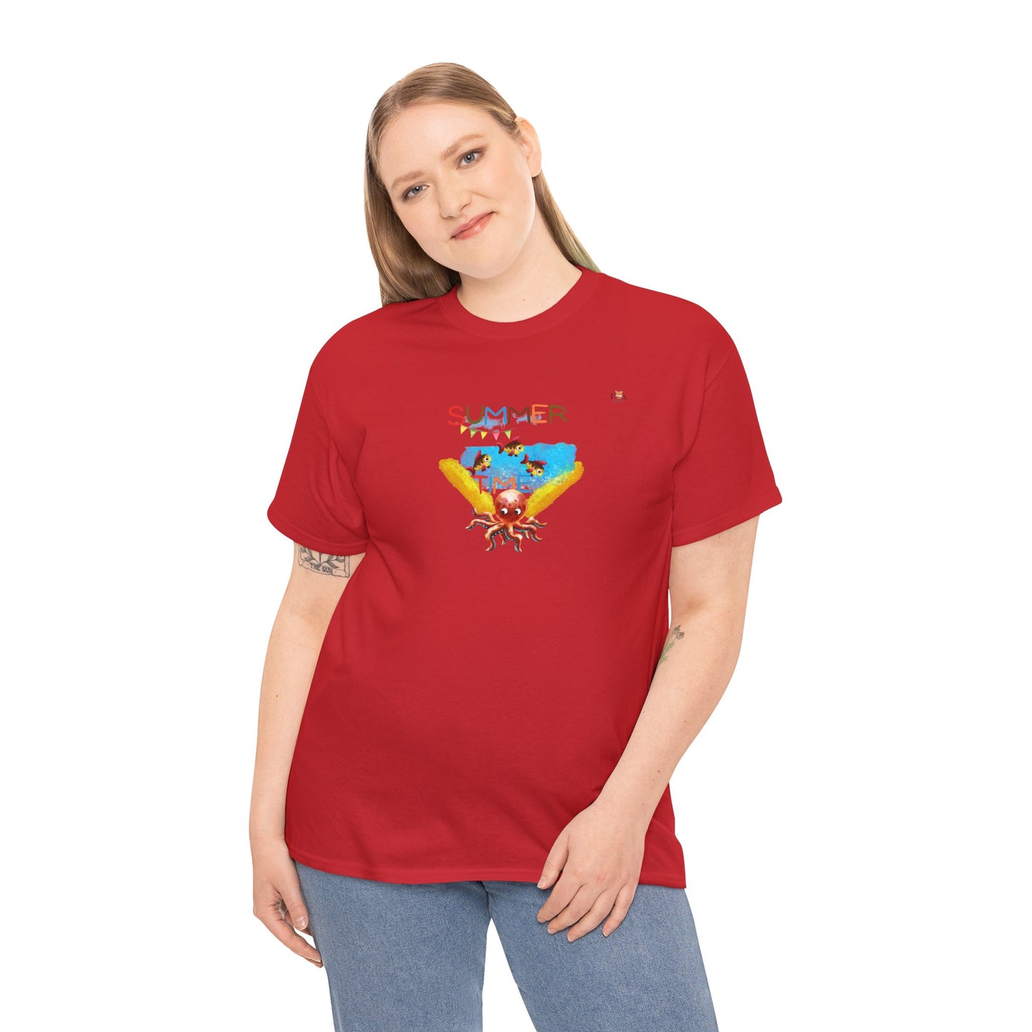 Octopus and Friends Good Time- T-Shirt