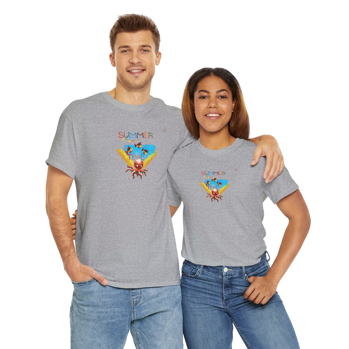Octopus and Friends Good Time- T-Shirt