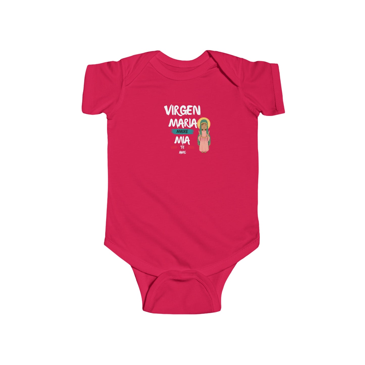 Virgen Maria Te Amo- Unisex Infant Jersey Bodysuit