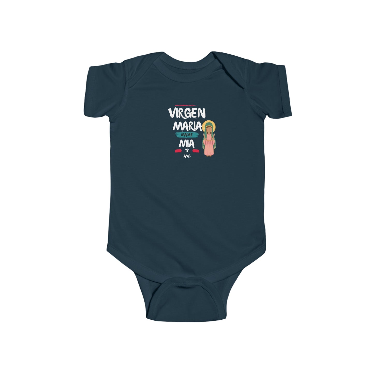 Virgen Maria Te Amo- Unisex Infant Jersey Bodysuit