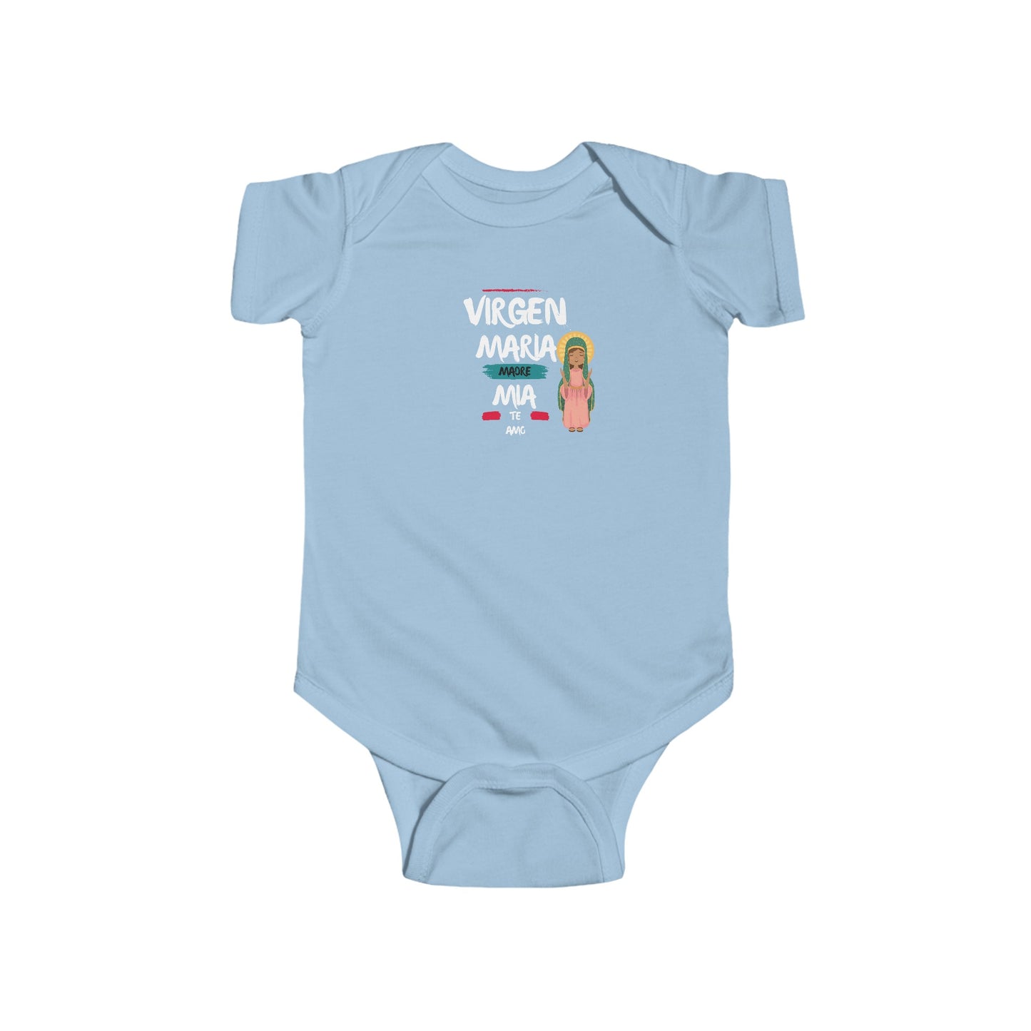Virgen Maria Te Amo- Unisex Infant Jersey Bodysuit