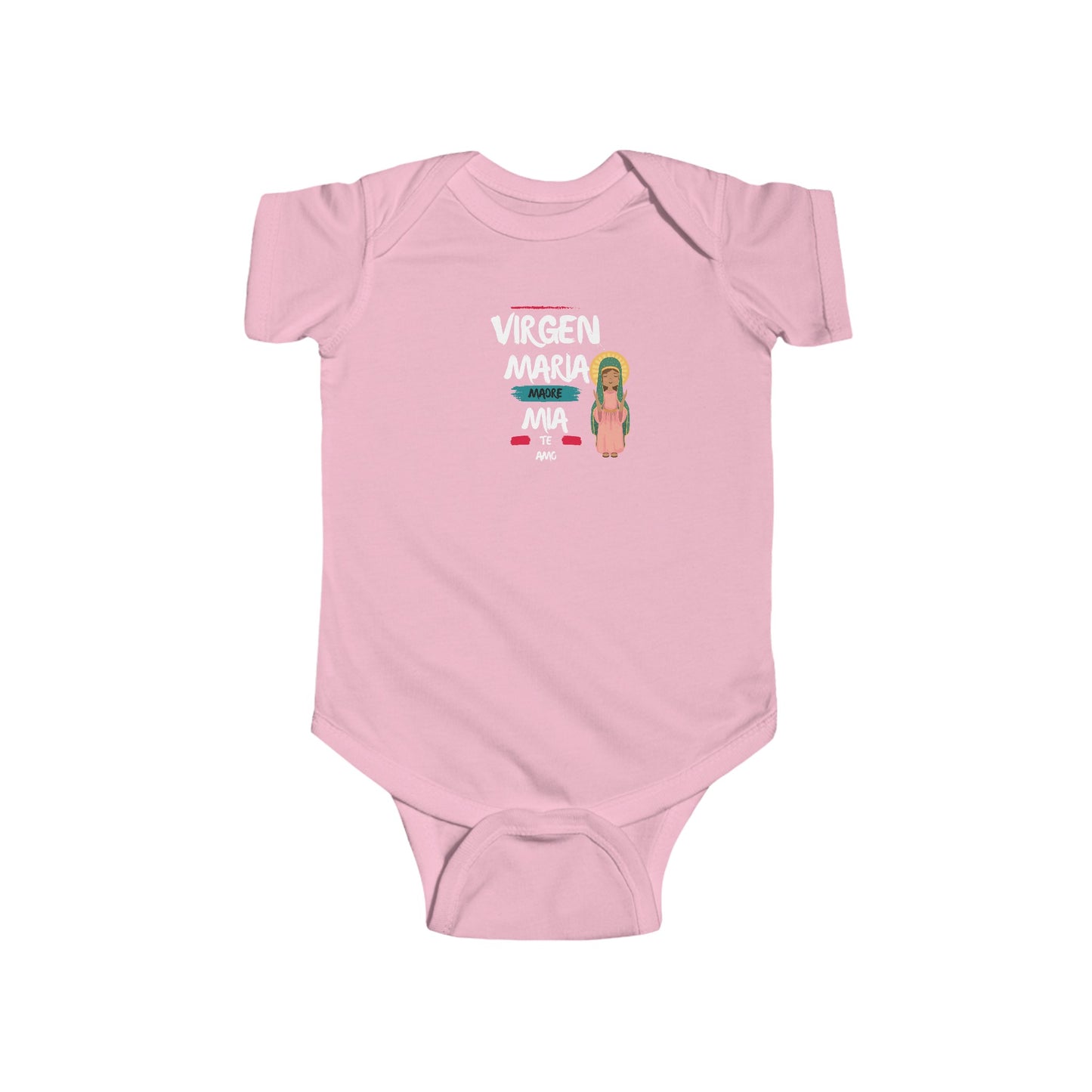 Virgen Maria Te Amo- Unisex Infant Jersey Bodysuit