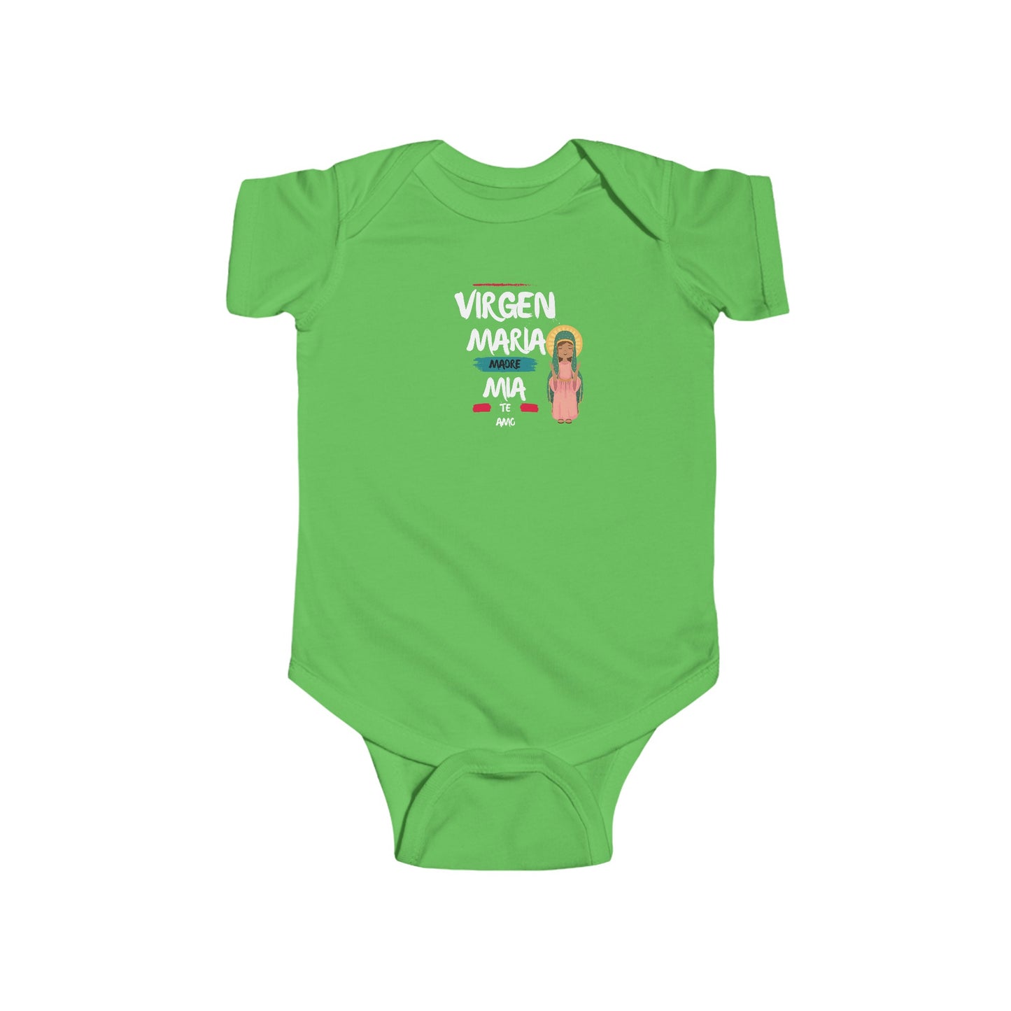 Virgen Maria Te Amo- Unisex Infant Jersey Bodysuit