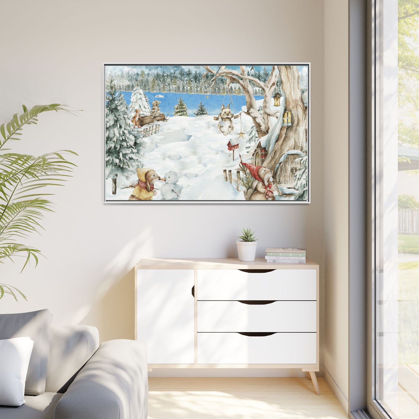 A.Snowman Winter Retreat