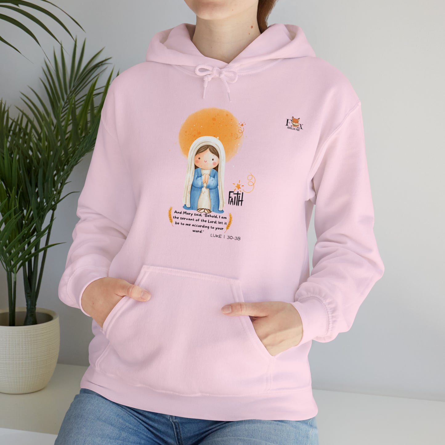 Mary Mother of God- Unisex Hooded Sweatshirt