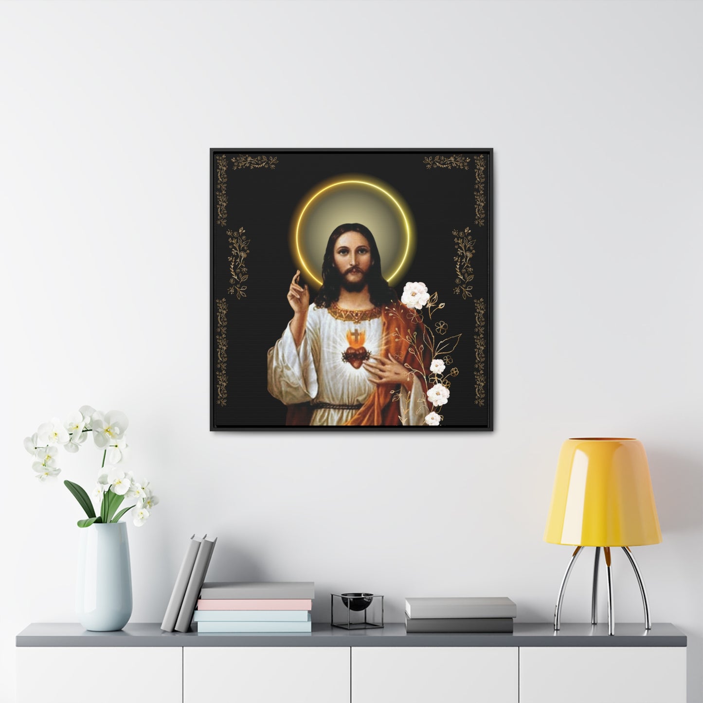 The Sacred Heart Of Jesus -Light in the darkness