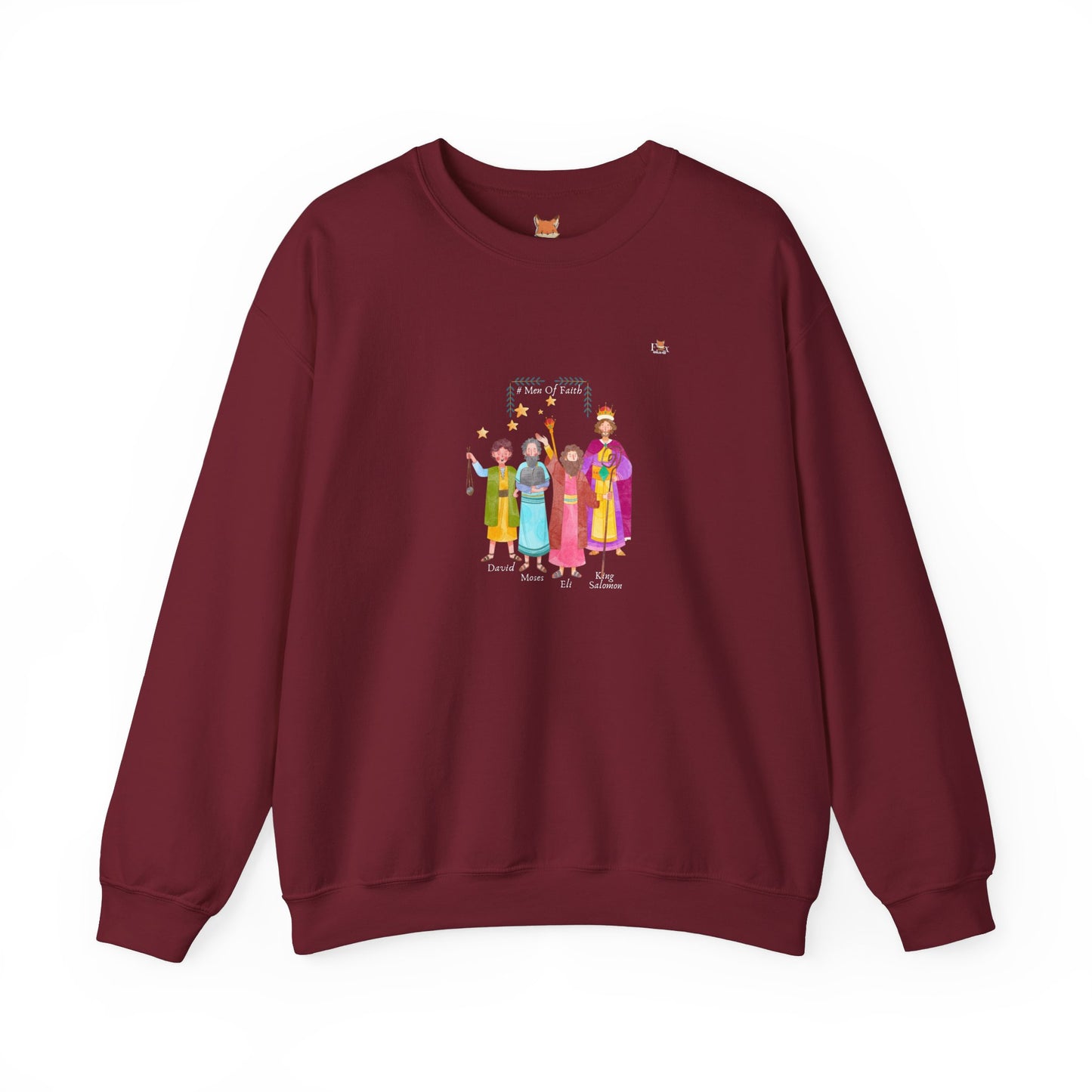 Men Of Faith- Unisex 2 sides -Crewneck Sweatshirt