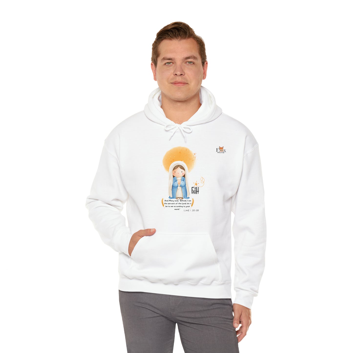 Mary Mother of God- Unisex Hooded Sweatshirt