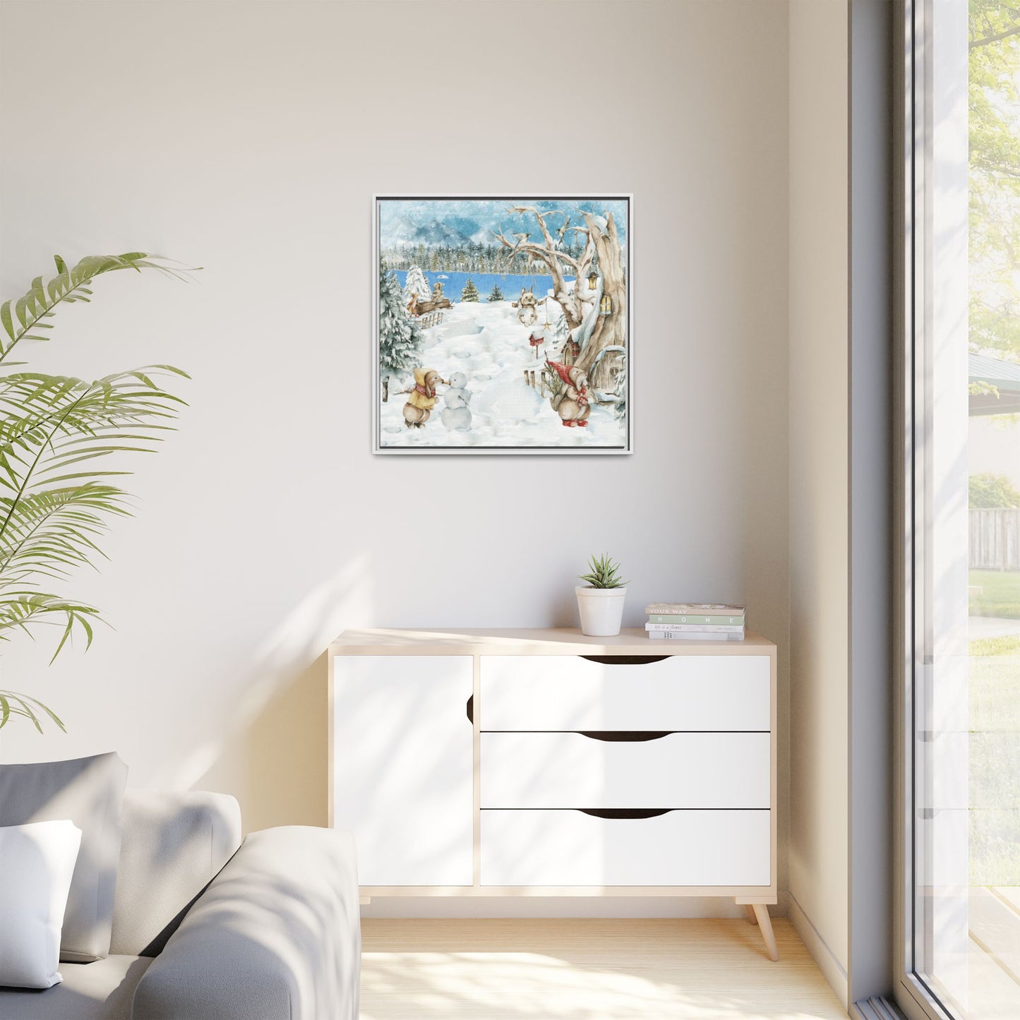 A.Snowman Winter Retreat