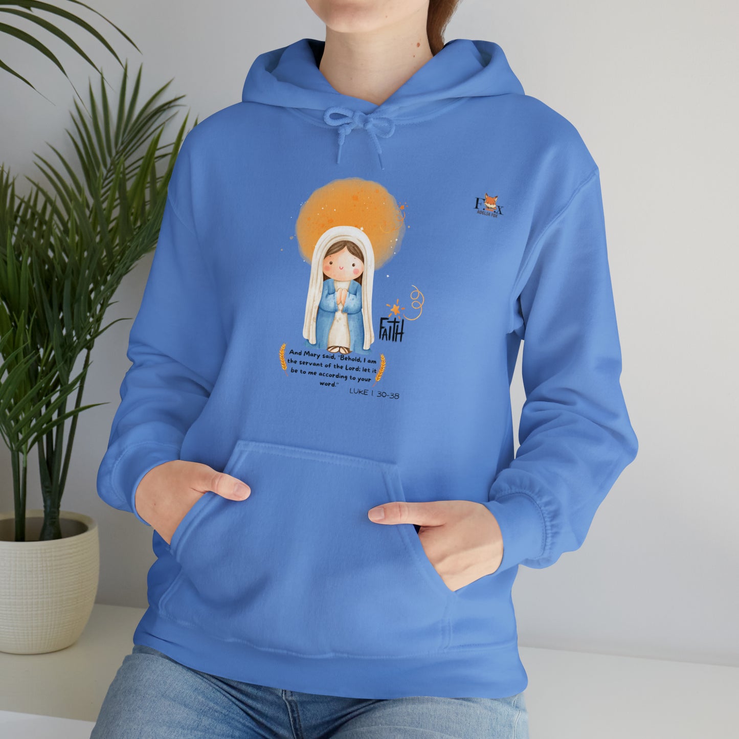Mary Mother of God- Unisex Hooded Sweatshirt