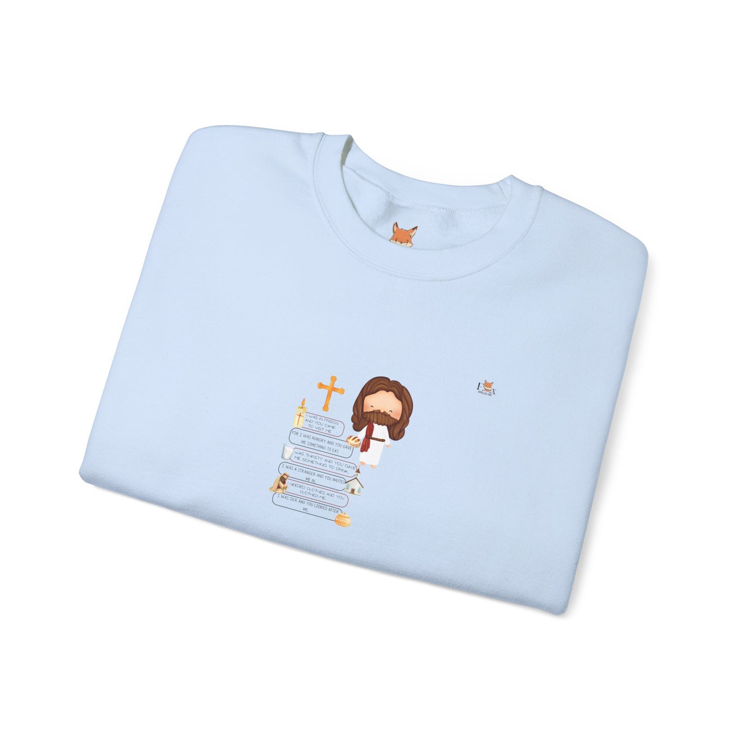 Love Your Neighbor- Unisex Crewneck Sweatshirt