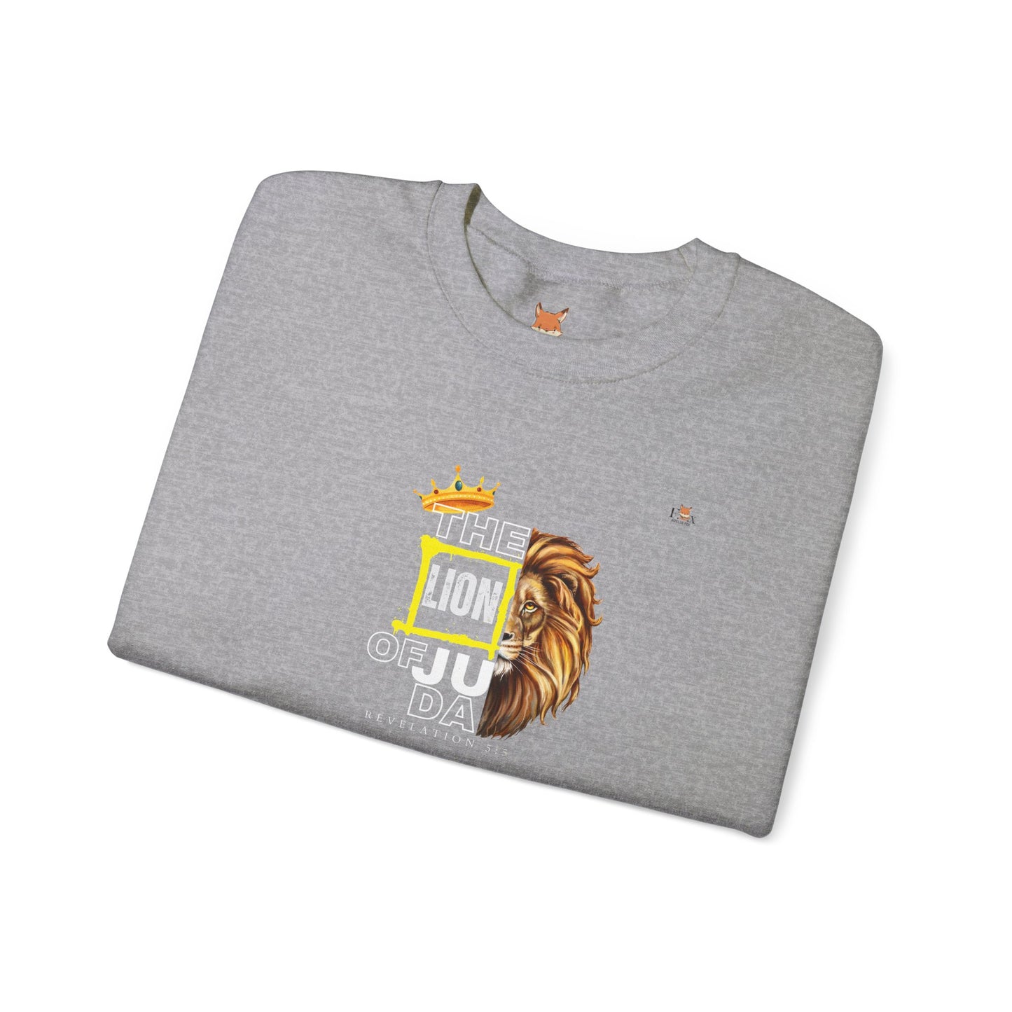 The Lion of Juda- Unisex Crewneck Sweatshirt
