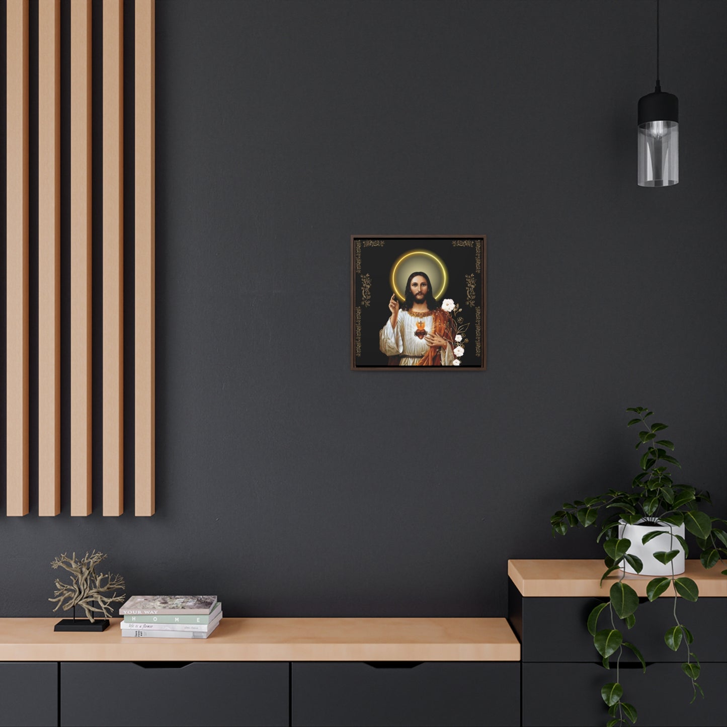 The Sacred Heart Of Jesus -Light in the darkness