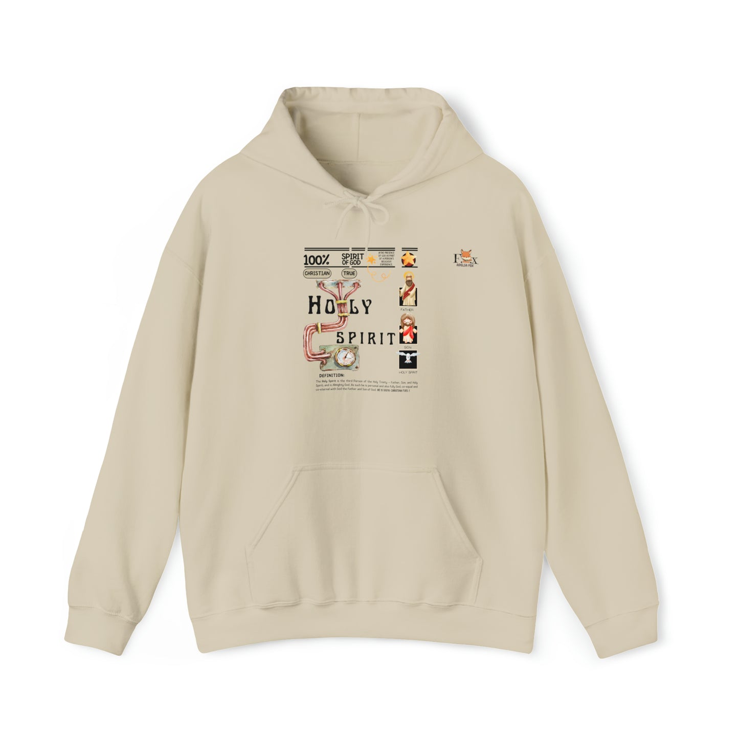 100% Holy Spirit- Unisex Hooded Sweatshirt