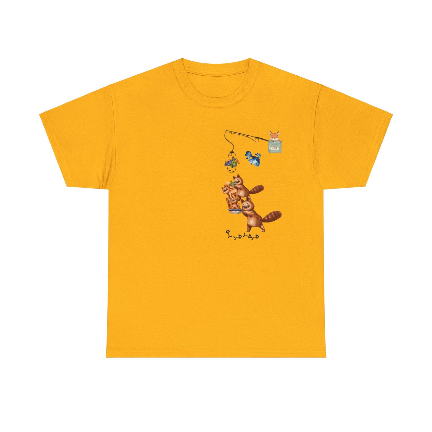 Go Fishing Good Time- T-Shirt