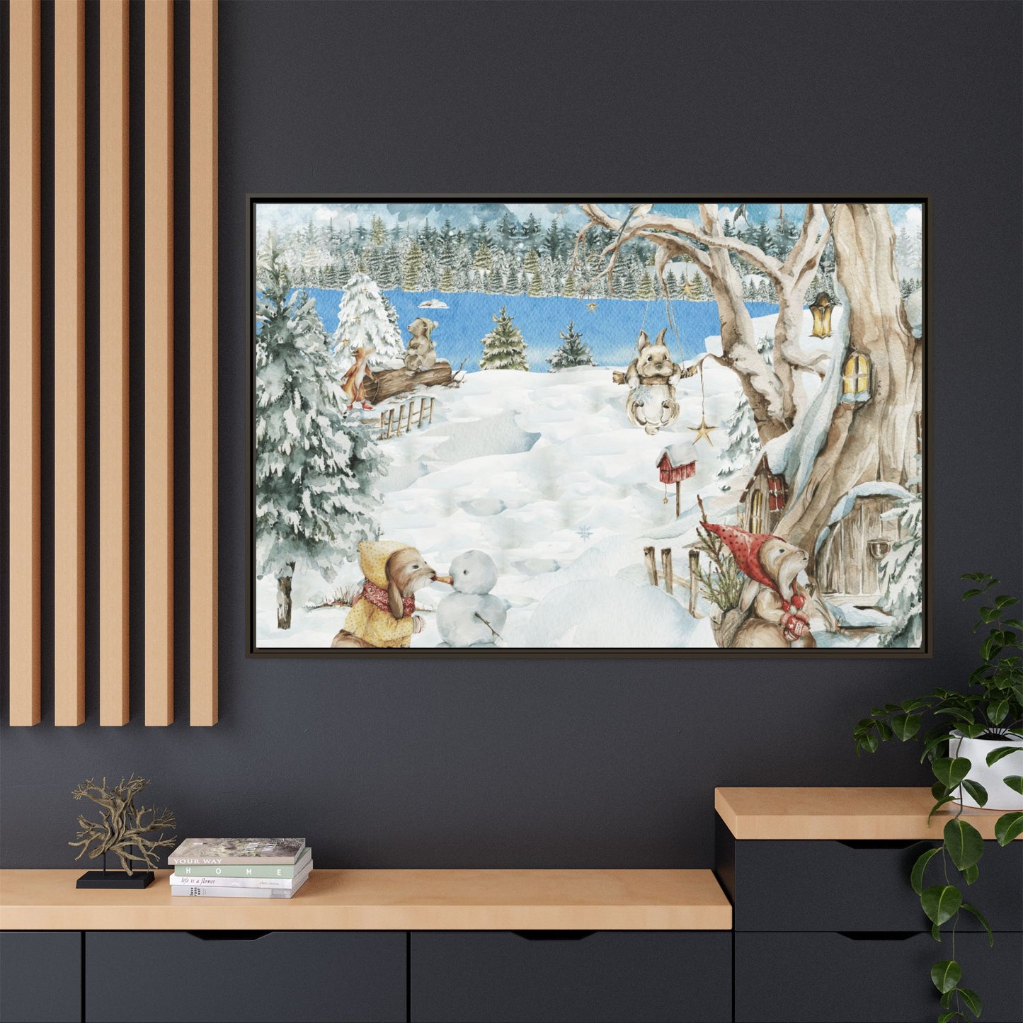 A.Snowman Winter Retreat