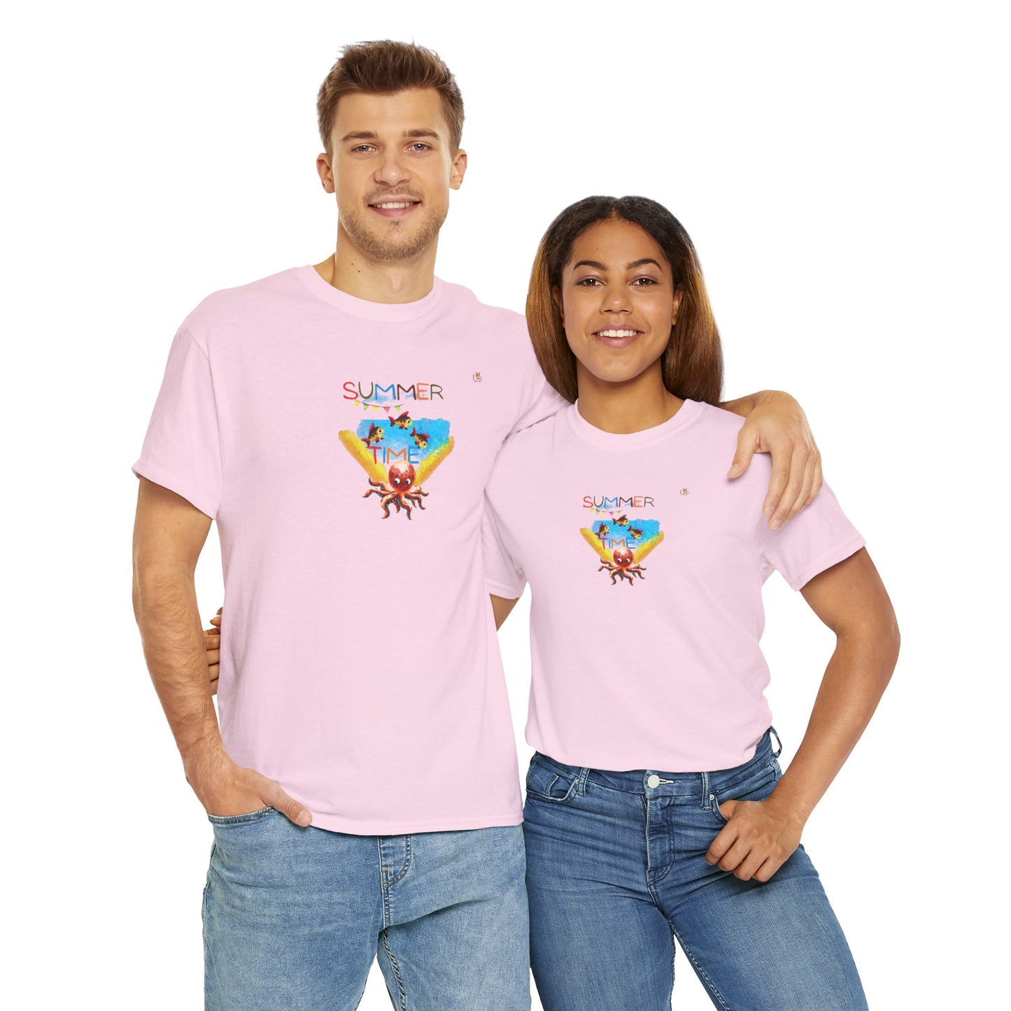 Octopus and Friends Good Time- T-Shirt