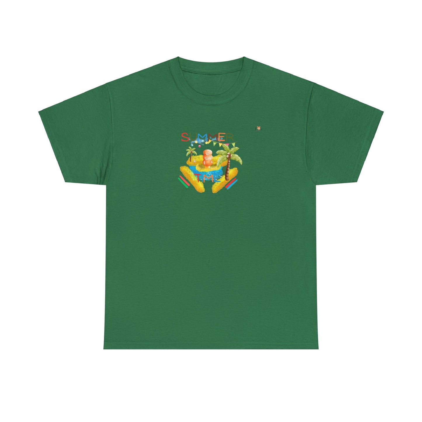 Tanning and Coconut Tree Good Time- T-Shirt