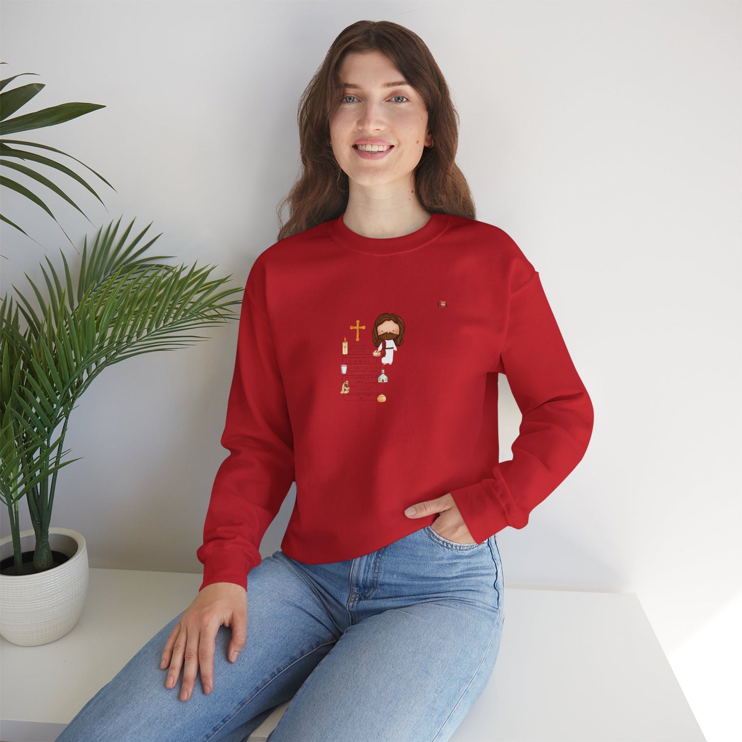 Love Your Neighbor- Unisex Crewneck Sweatshirt