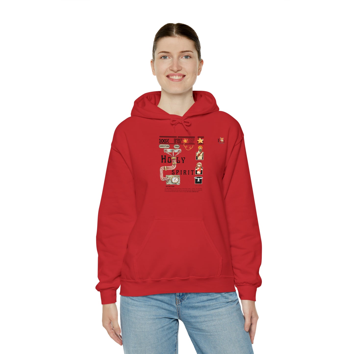 100% Holy Spirit- Unisex Hooded Sweatshirt