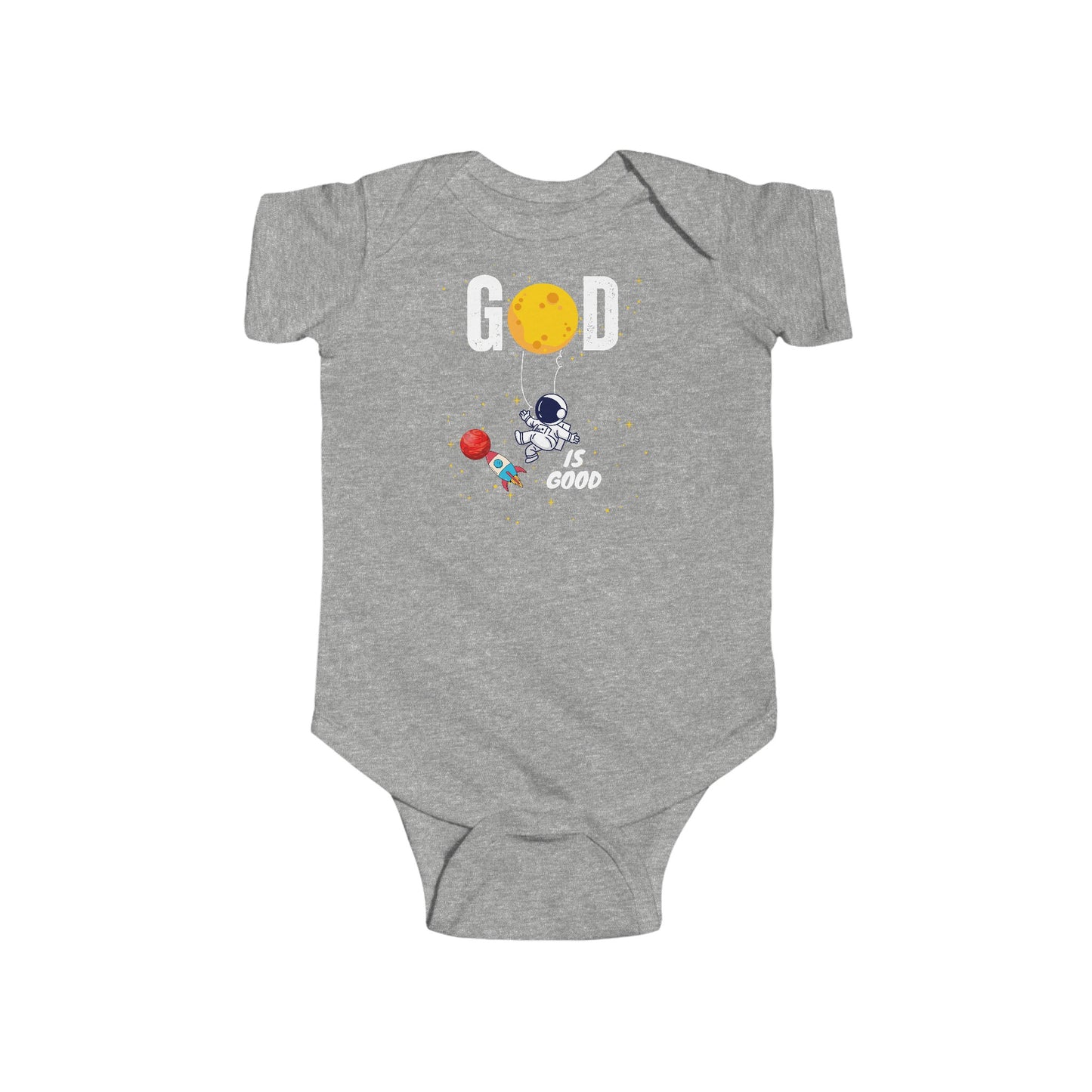 God is my Saviour-  Unisex Infant Jersey Bodysuit
