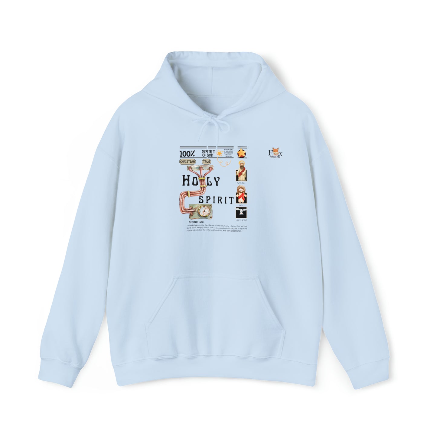 100% Holy Spirit- Unisex Hooded Sweatshirt