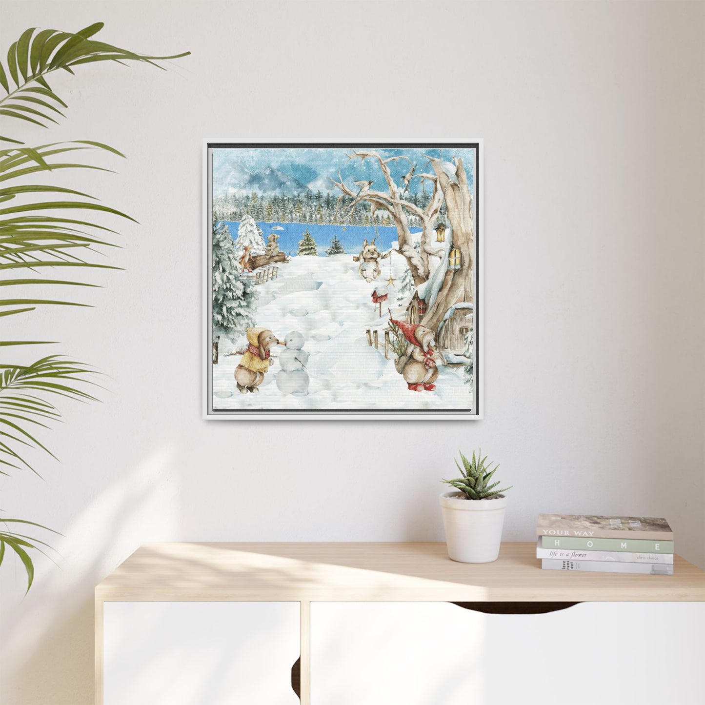 A.Snowman Winter Retreat