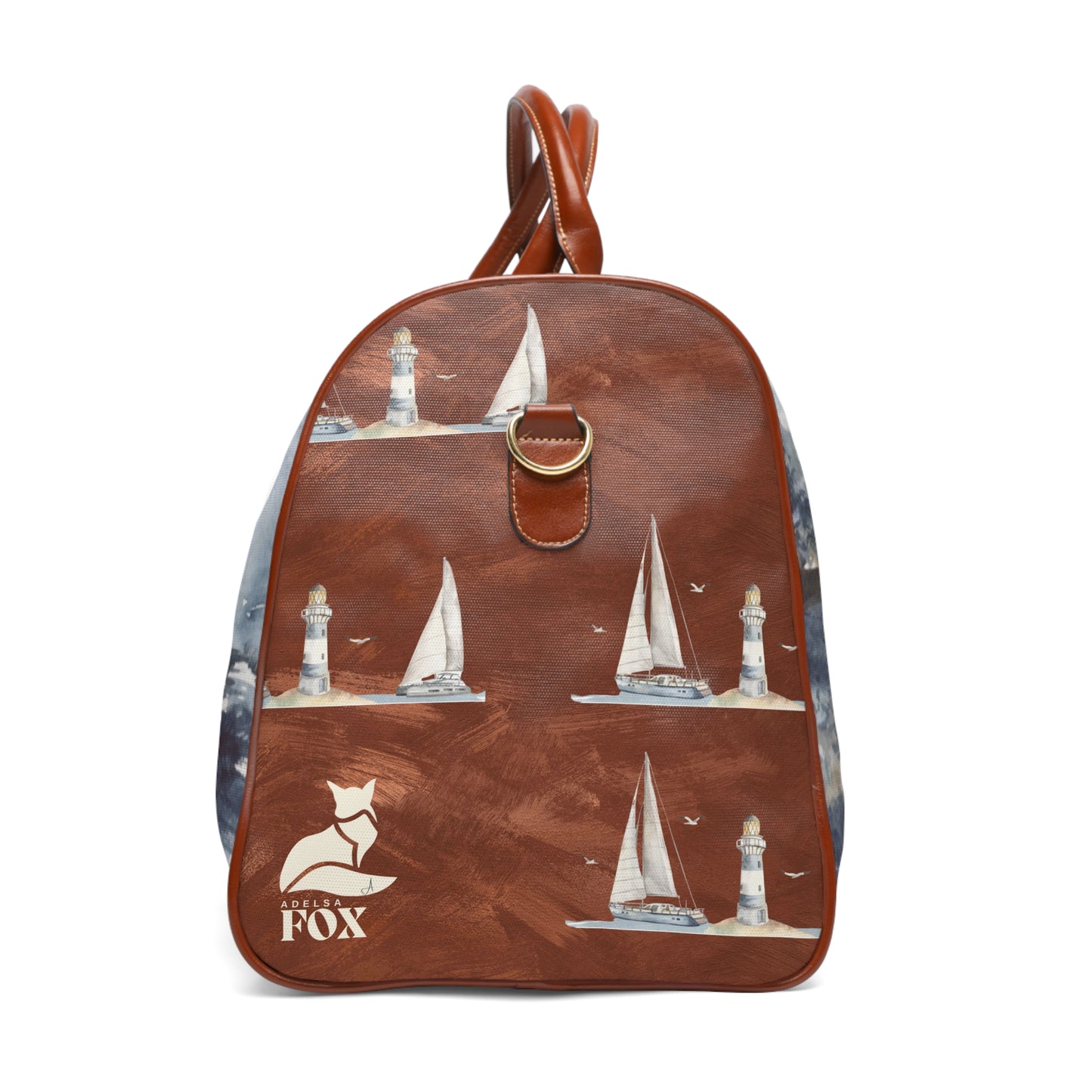 Sea & waves -Waterproof Travel Bag