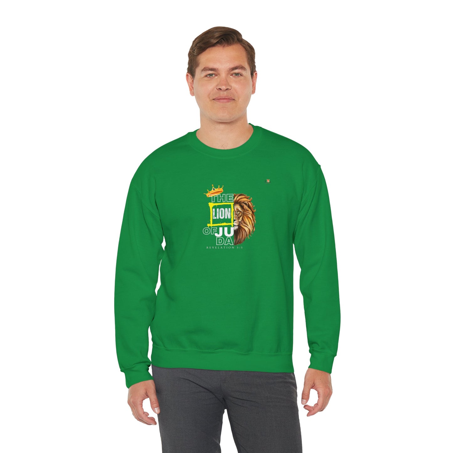 The Lion of Juda- Unisex Crewneck Sweatshirt