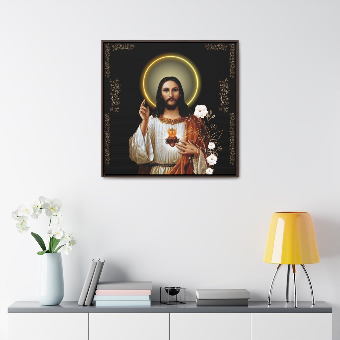 The Sacred Heart Of Jesus -Light in the darkness