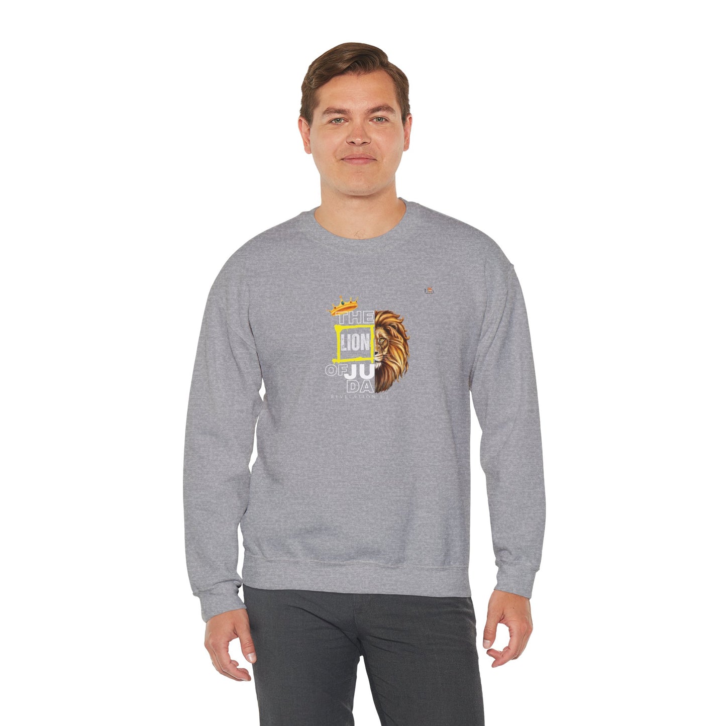 The Lion of Juda- Unisex Crewneck Sweatshirt