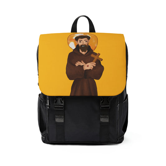 Unisex Backpack- Saint Francis of Assisi