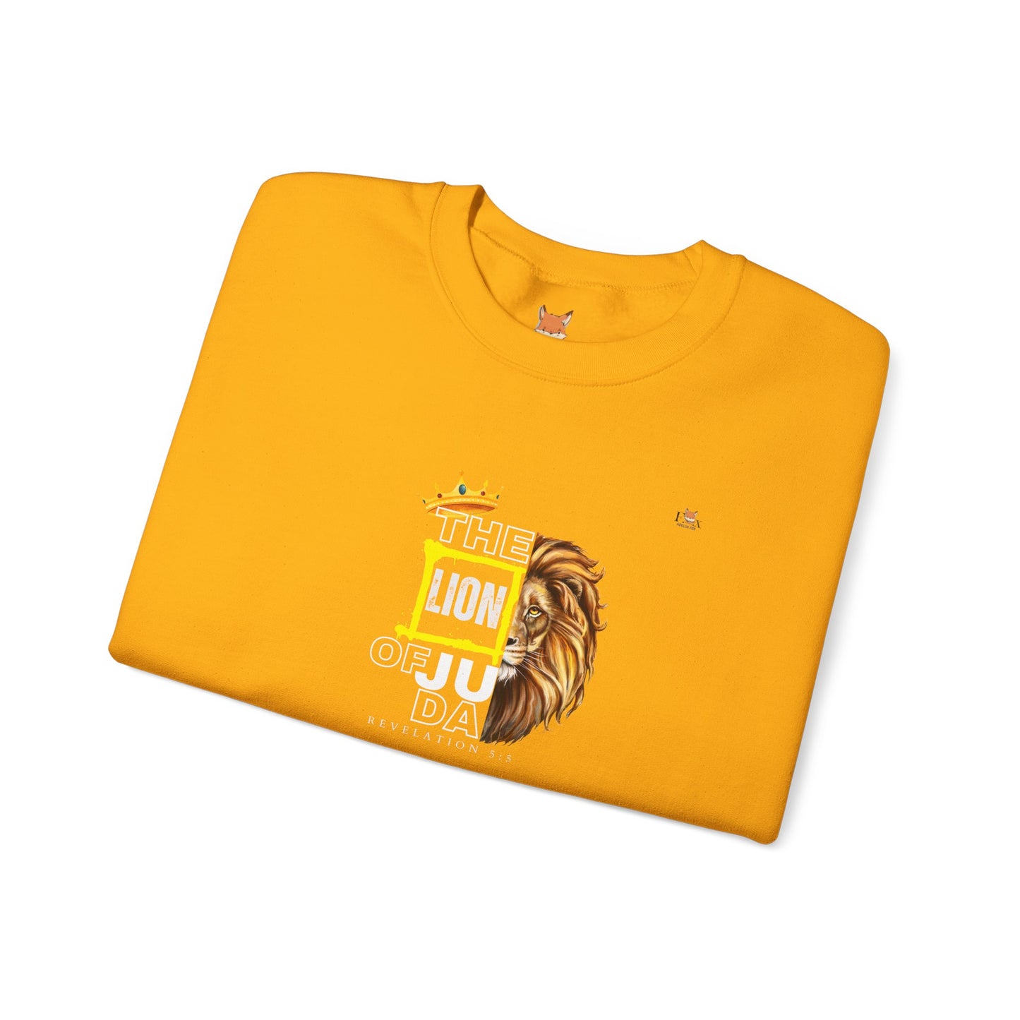 The Lion of Juda- Unisex Crewneck Sweatshirt