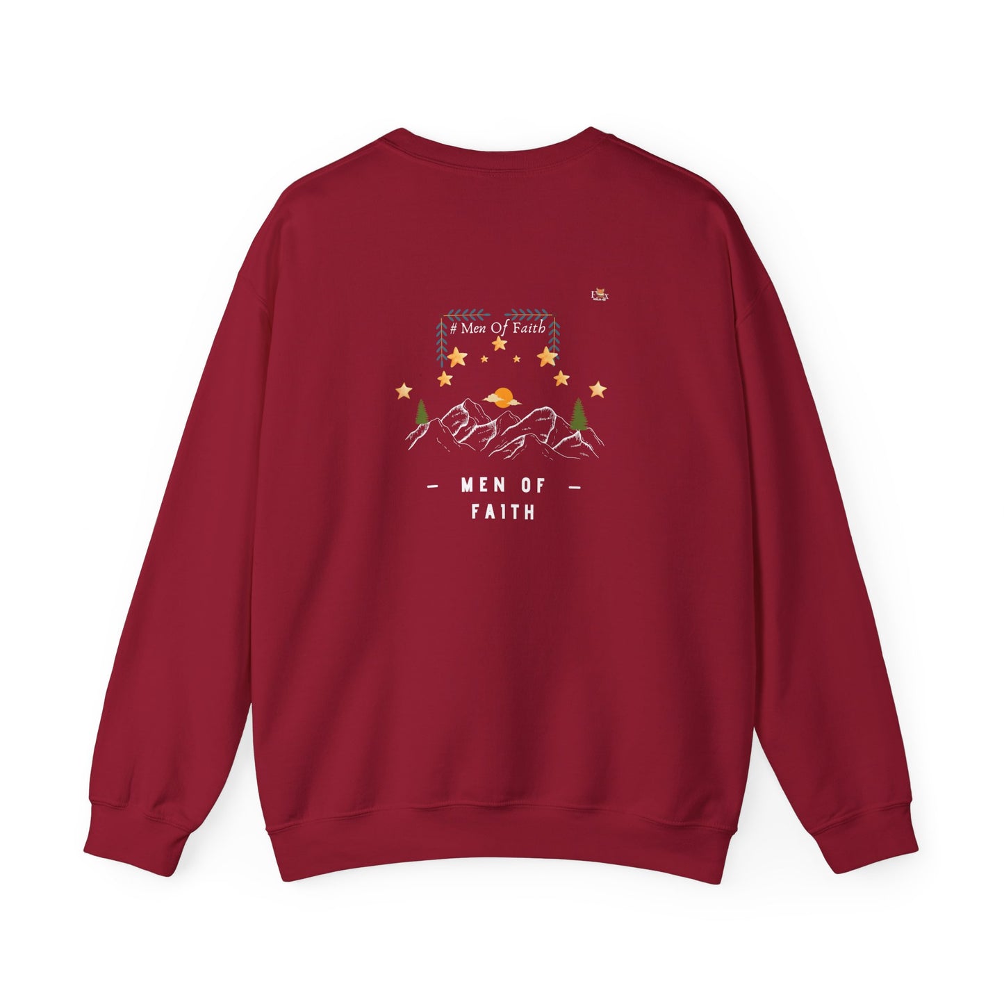 Men Of Faith- Unisex 2 sides -Crewneck Sweatshirt