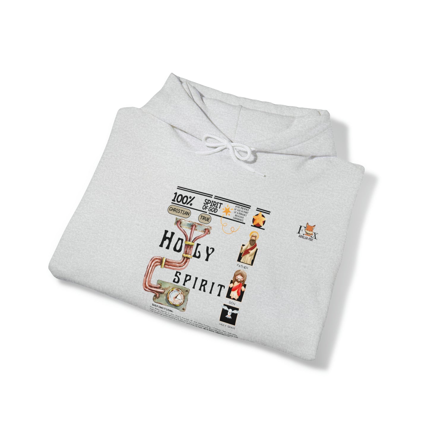 100% Holy Spirit- Unisex Hooded Sweatshirt