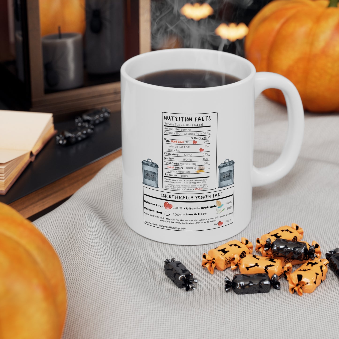 All i need is coffee and my dog - Akitalnu Ceramic Pretzel Mug 11oz