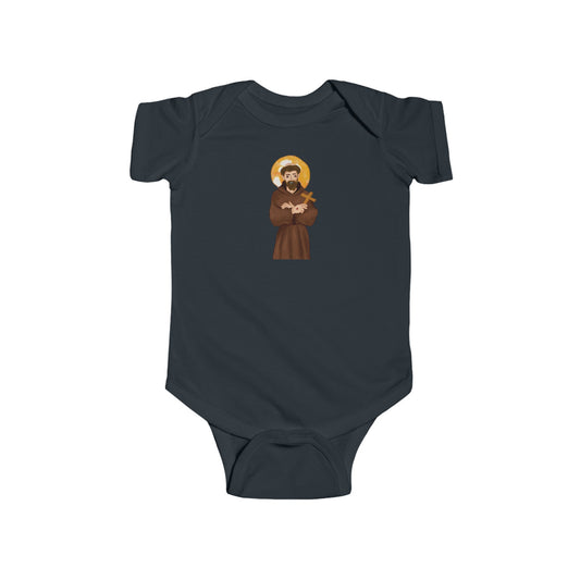 Saint Francis of Assisi-  Unisex Infant Jersey Bodysuit