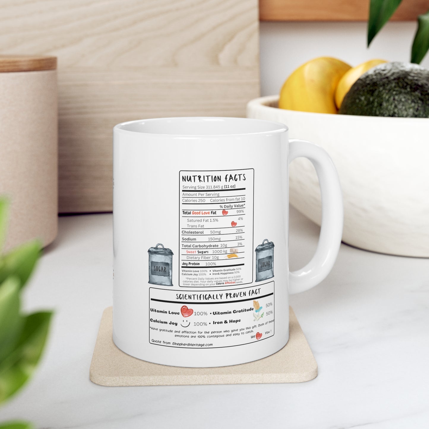 All i need is coffee and my dog - Akitalnu Ceramic Pretzel Mug 11oz