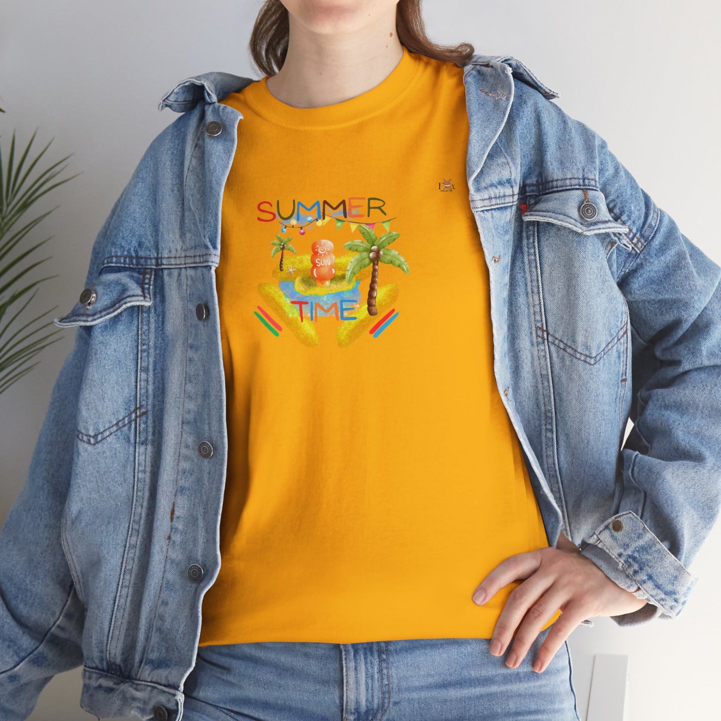 Tanning and Coconut Tree Good Time- T-Shirt