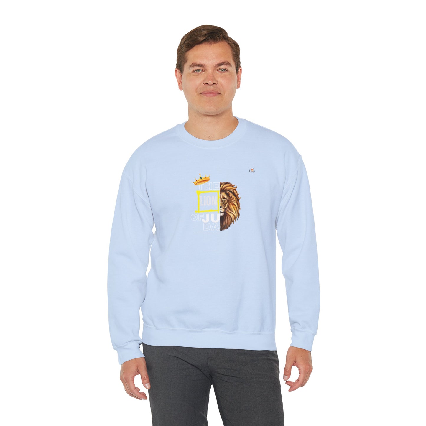 The Lion of Juda- Unisex Crewneck Sweatshirt