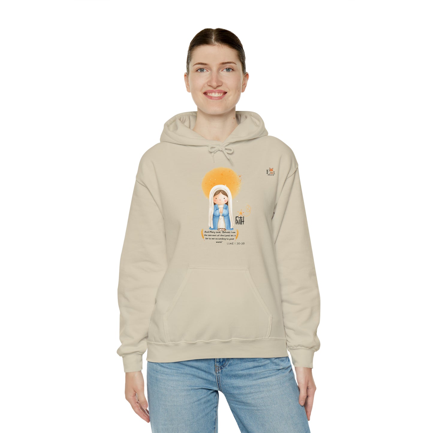 Mary Mother of God- Unisex Hooded Sweatshirt