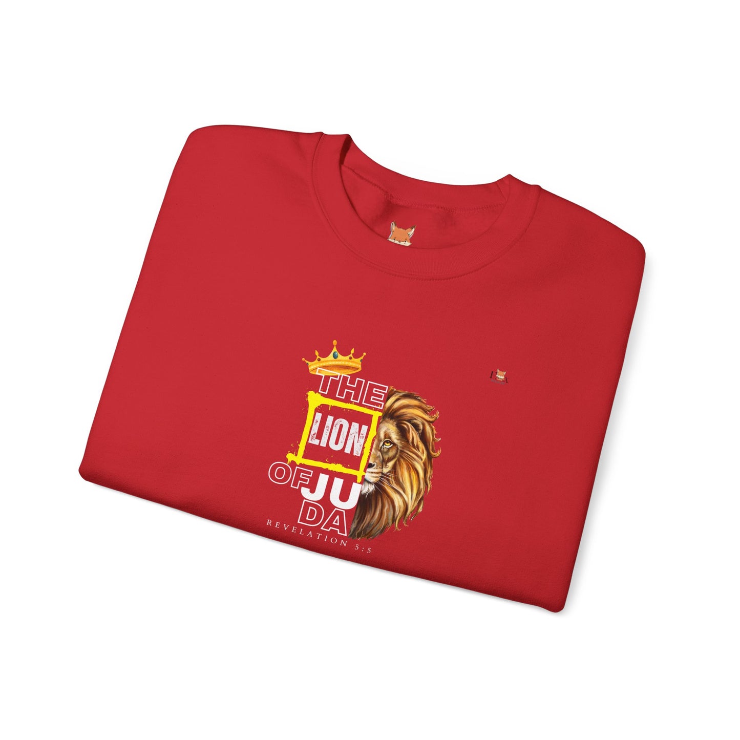 The Lion of Juda- Unisex Crewneck Sweatshirt