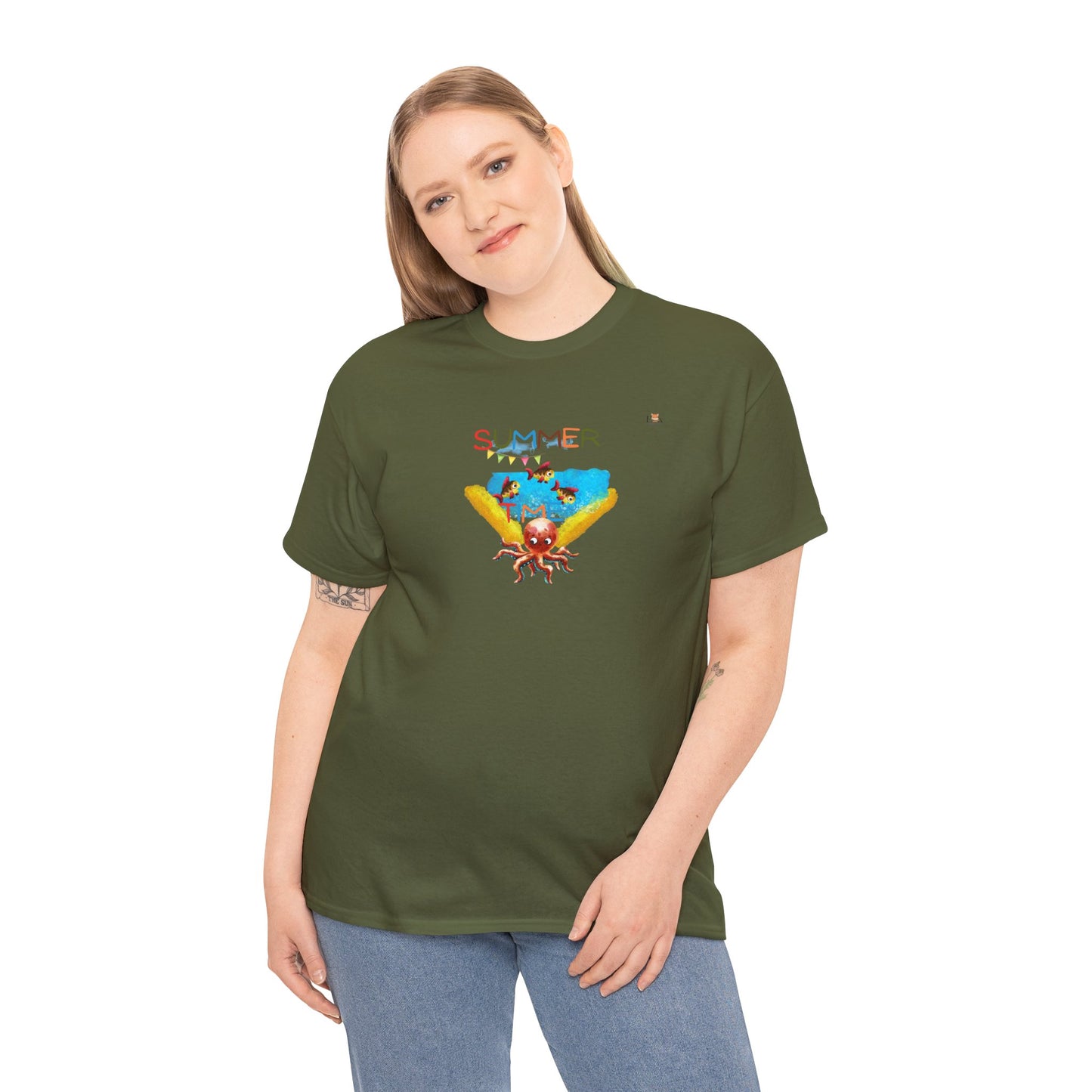 Octopus and Friends Good Time- T-Shirt