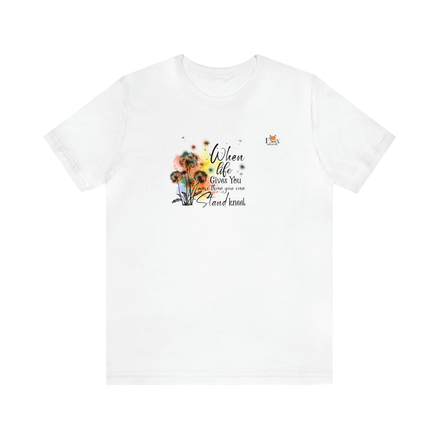 When life give you more than you can - Stand kneel-Unisex T-shirt